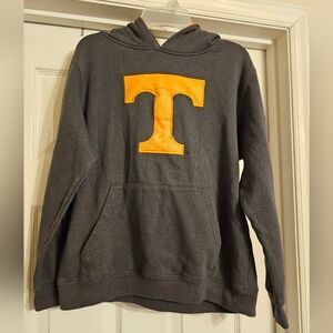 Tennessee Volunteers Colosseum Youth Gray  Hoodie. Size:L (16-18).